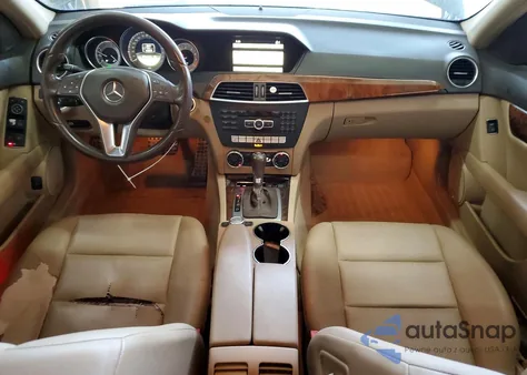 2012 Mercedes-Benz C 250 from USA, damaged, VIN WDDGF4HB8CR207137